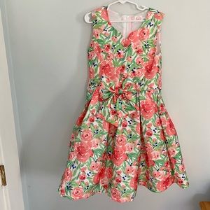 Girls floral dress